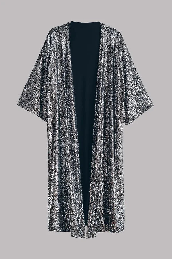 Naayala - Glamour - Kimono en paillette avec des trous de serrure