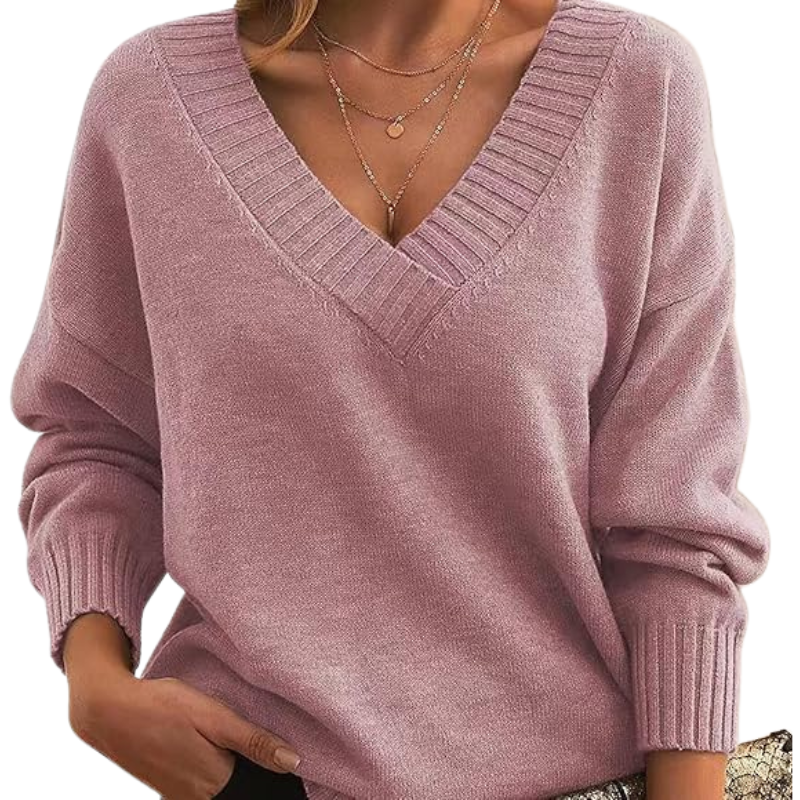 Liira | Pull en cachemire col en V pour femmes