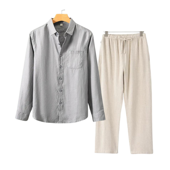Saunan | Chemise Décontractée Été Homme