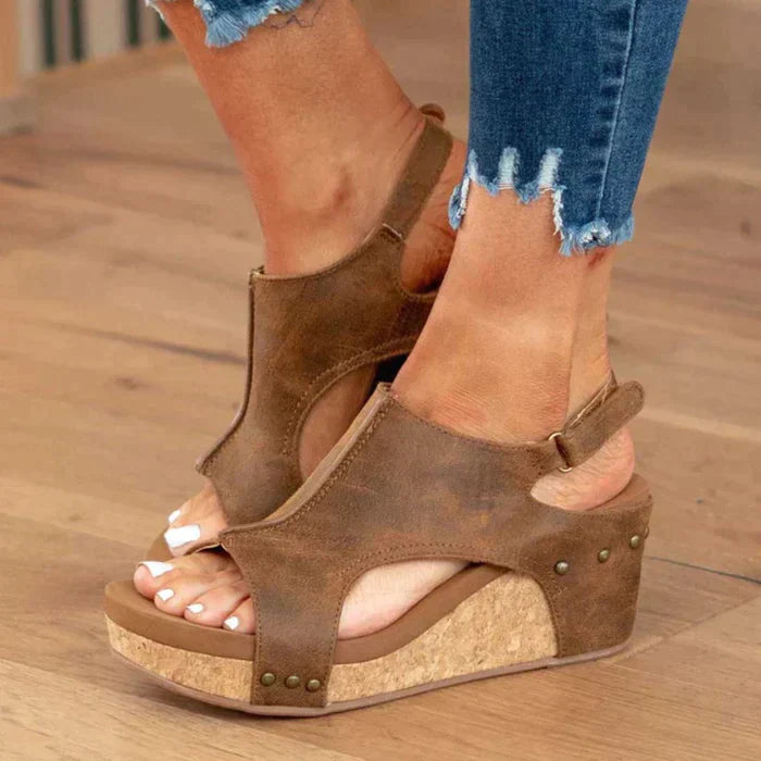 Eliara | Talons compensés élégants et confortables