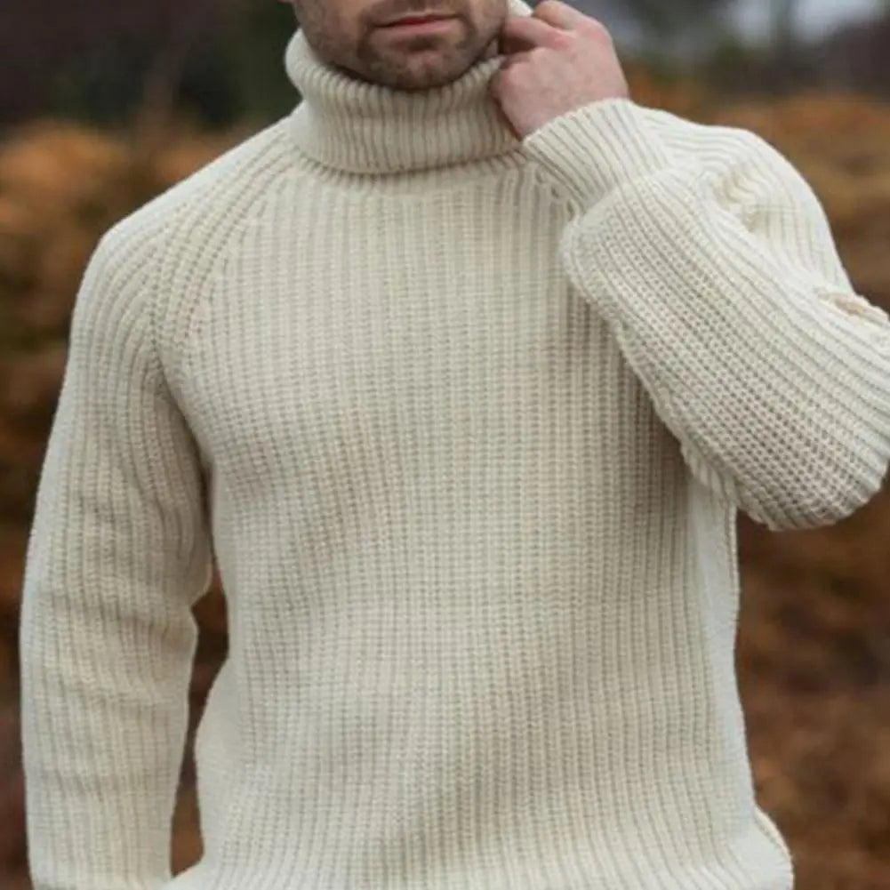 Oaynen | Pull col roulé élégant pour hommes