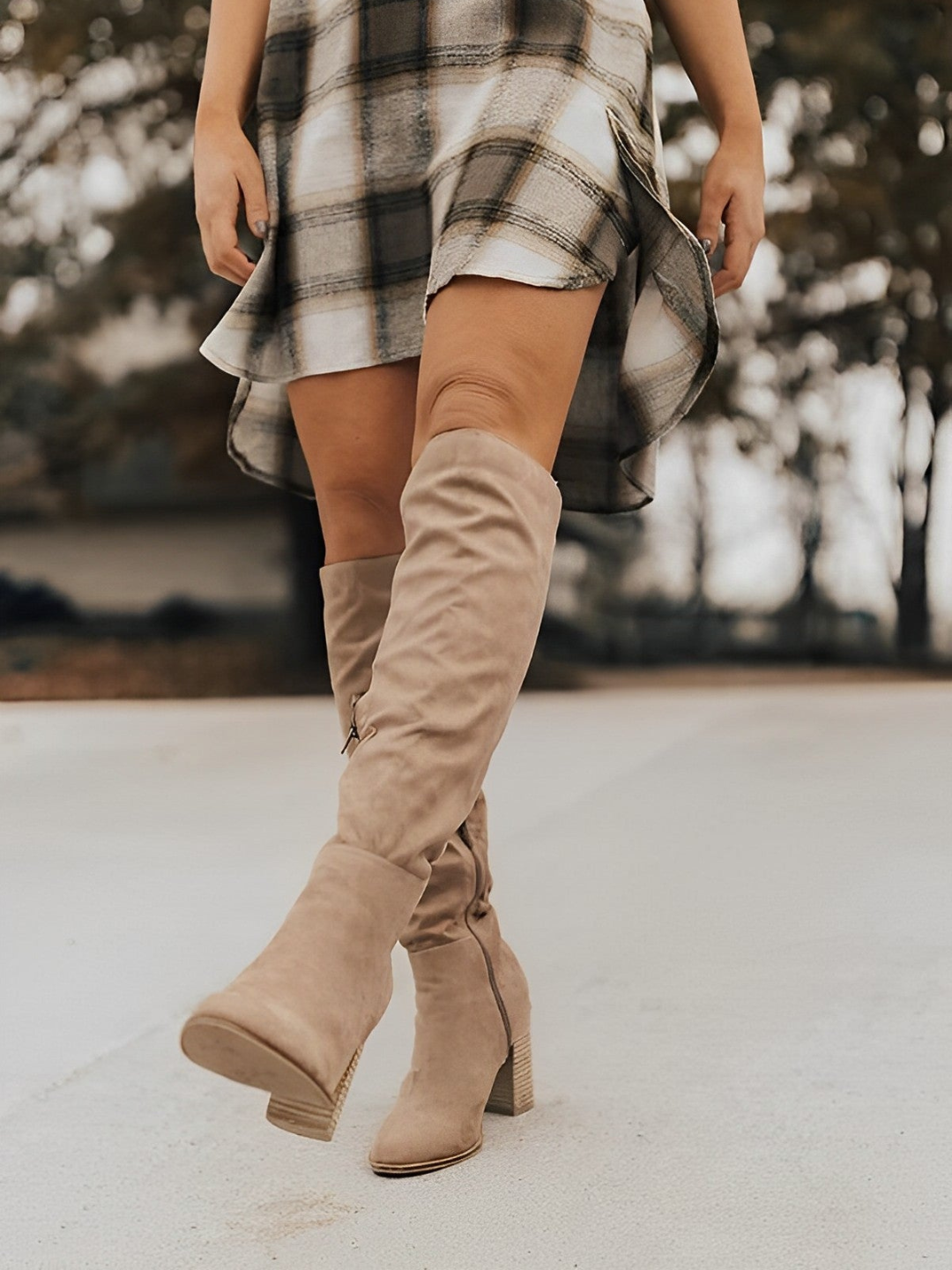Vievala | Bottes hautes élégantes à talons pour femmes