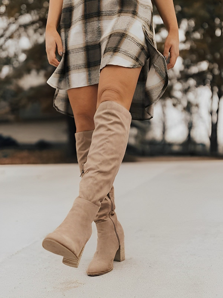 Vievala | Bottes hautes élégantes à talons pour femmes