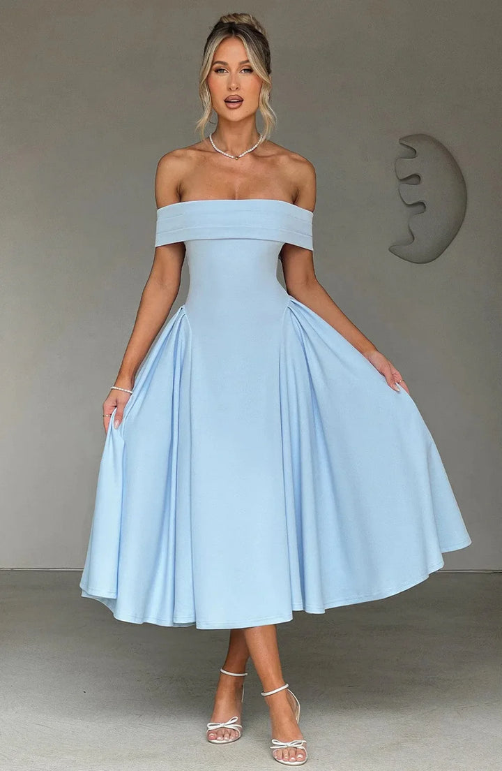 Eirala Chic Midi Robe cocktail – Hilf