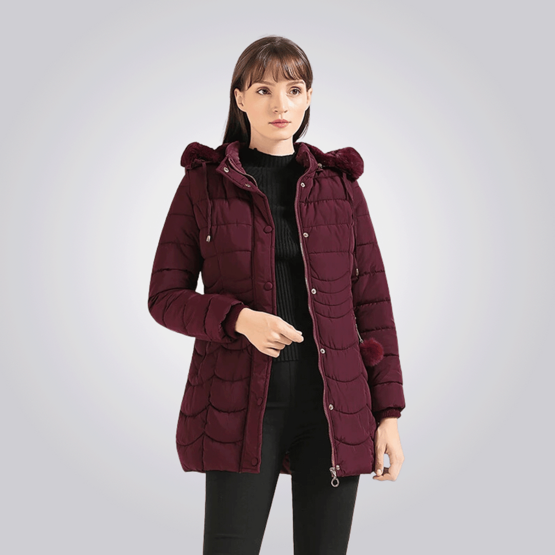 Viellela | Manteau Long Hiver Élégant Pour Femmes