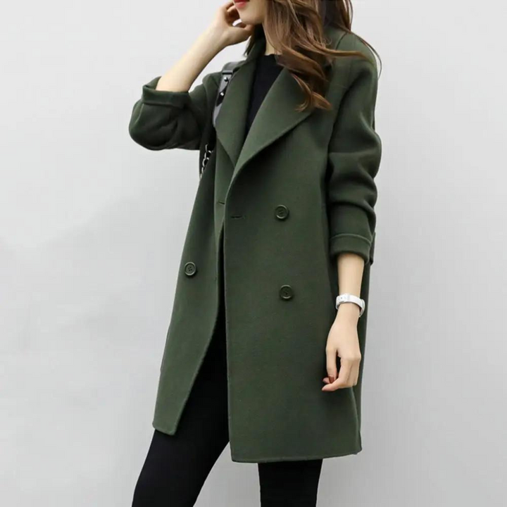 Luinara | Manteau Slim En Laine Pour Femmes