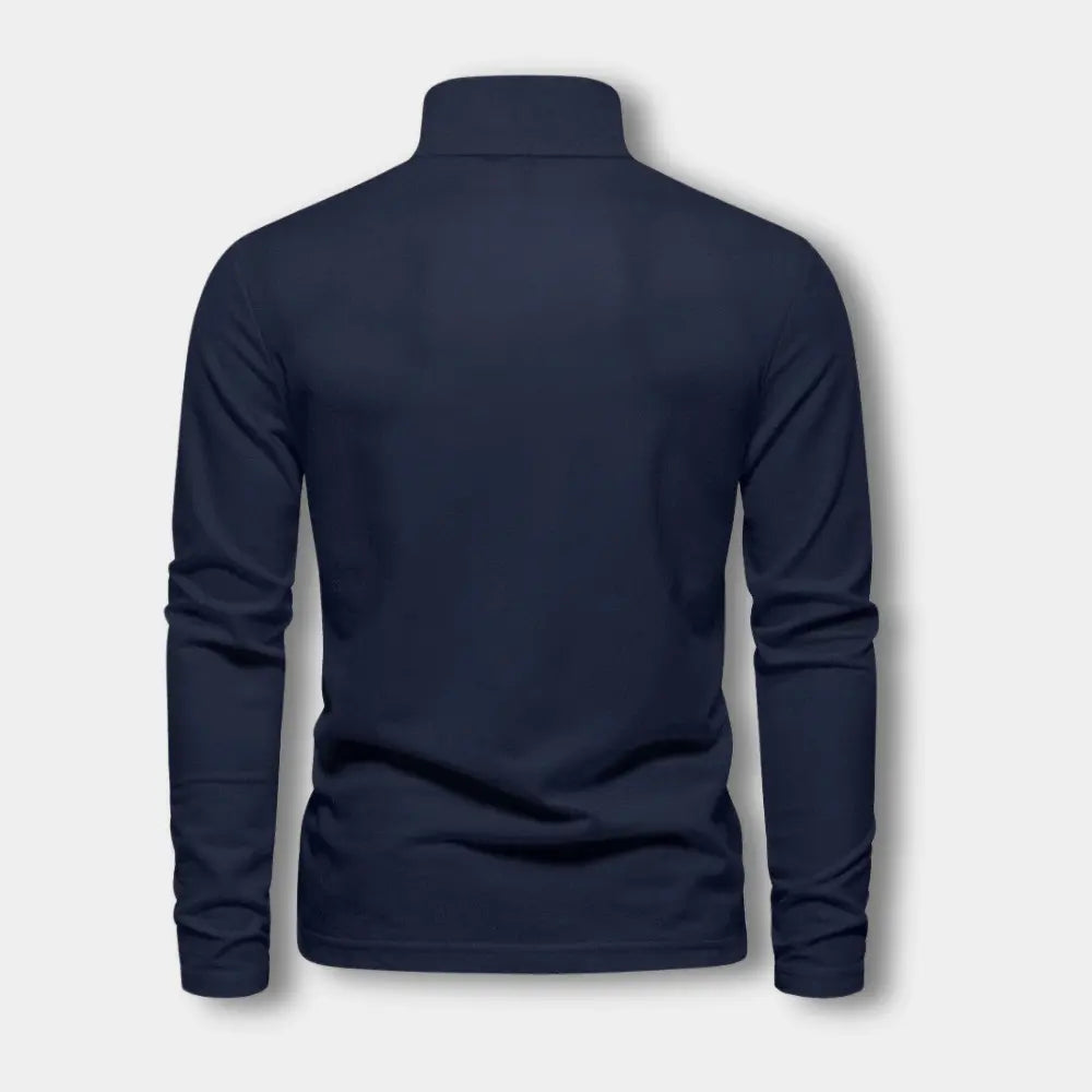 Niorar manches longues avec col ouvert contrasté pour Homme – Spence