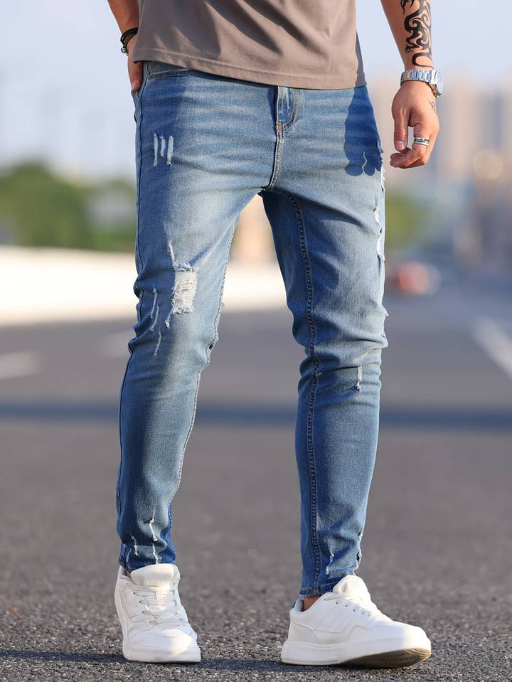 Rionnal | Jean slim stretch confortable pour hommes