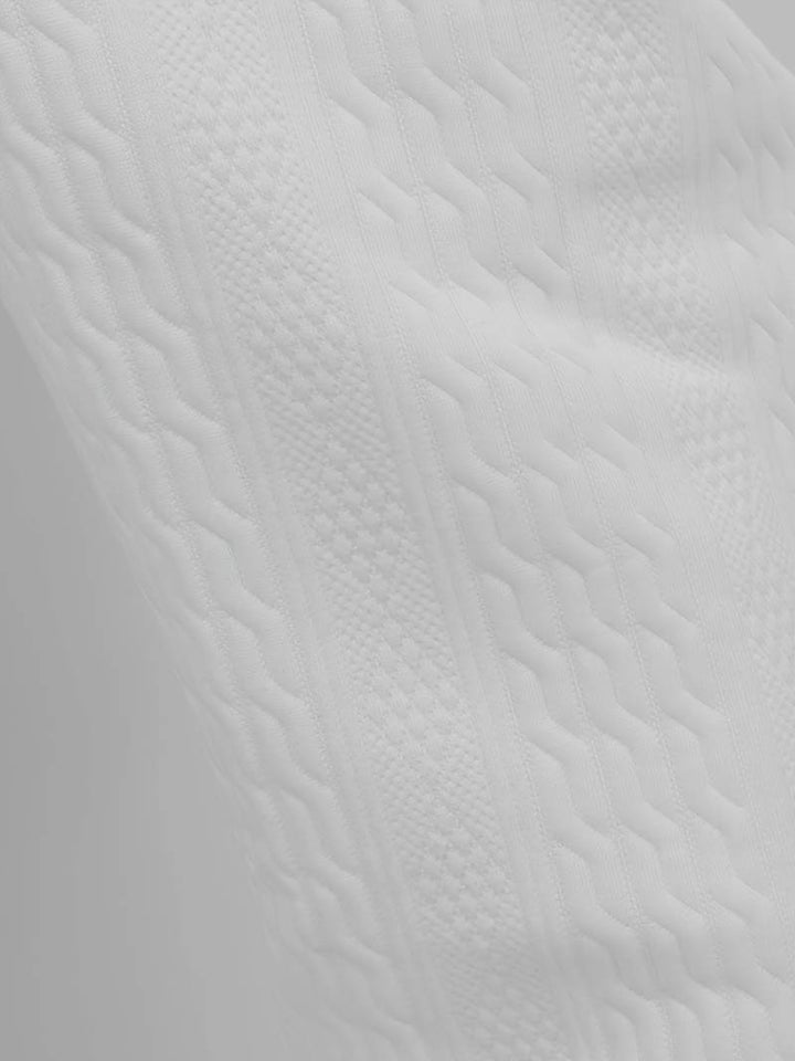 Seanas | Combinaison décontractée en short jacquard pour hommes