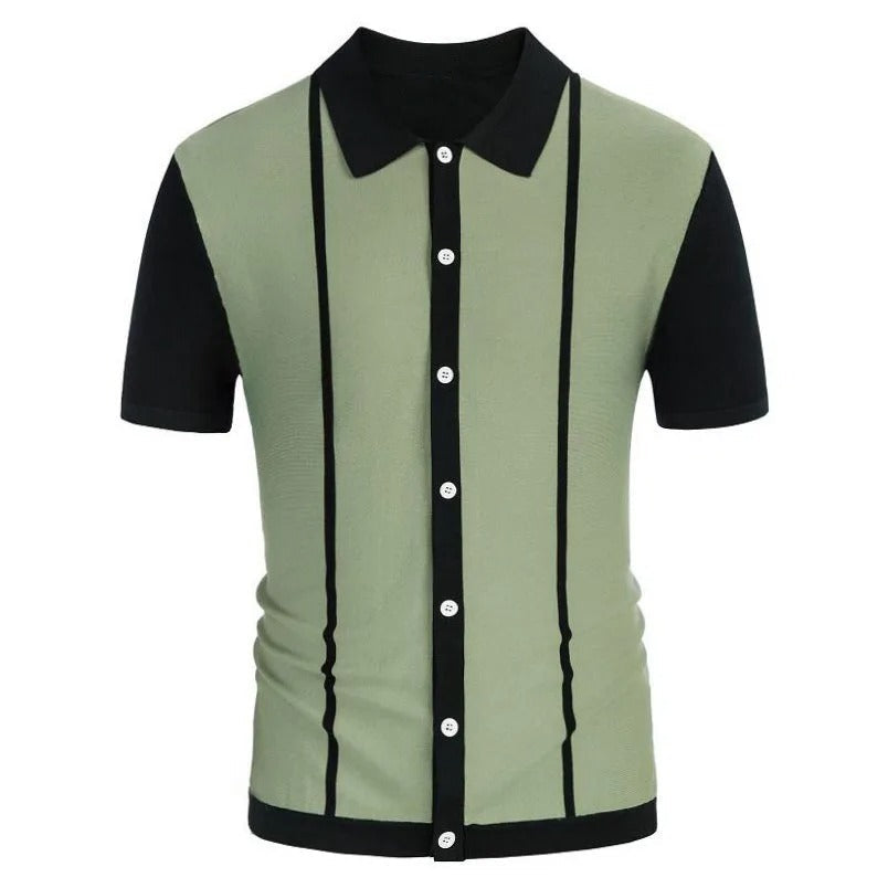 Veaynes | Menswear Polo en maille à manches courtes
