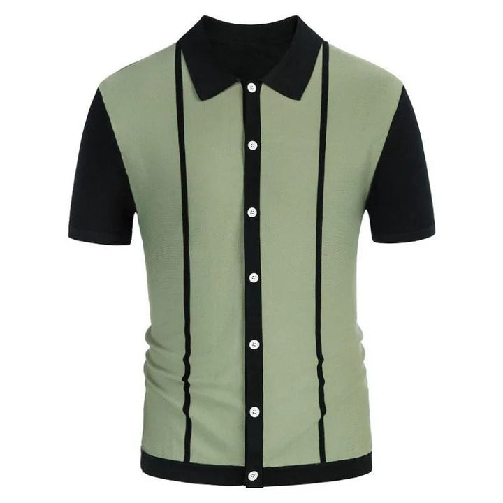 Veaynes | Menswear Polo en maille à manches courtes
