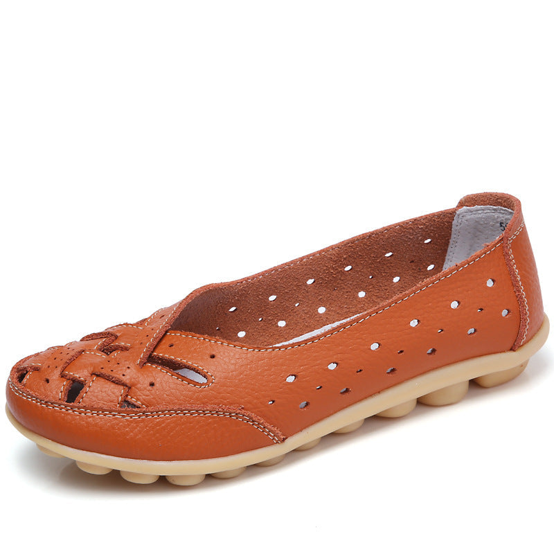 Naellera | Ballerines en cuir confortables