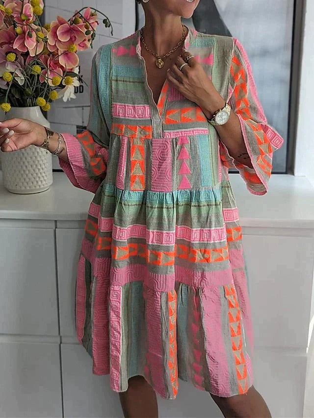 Silinena | Robe midi élégante