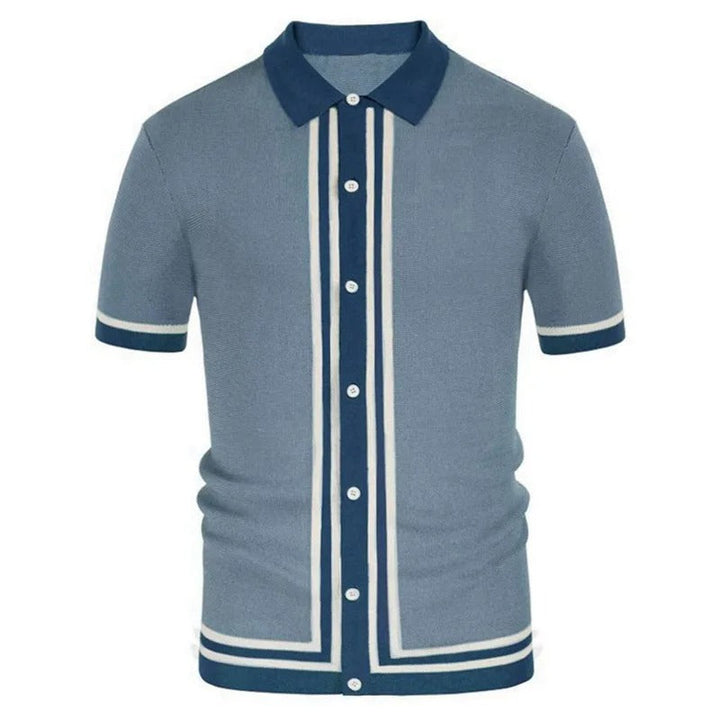 Veaynes | Menswear Polo en maille à manches courtes
