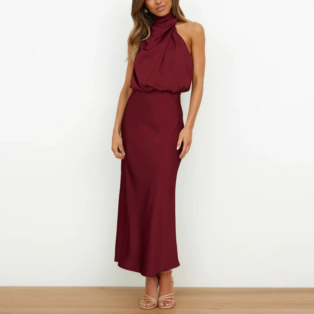 Noevala | Robe de fête en satinv