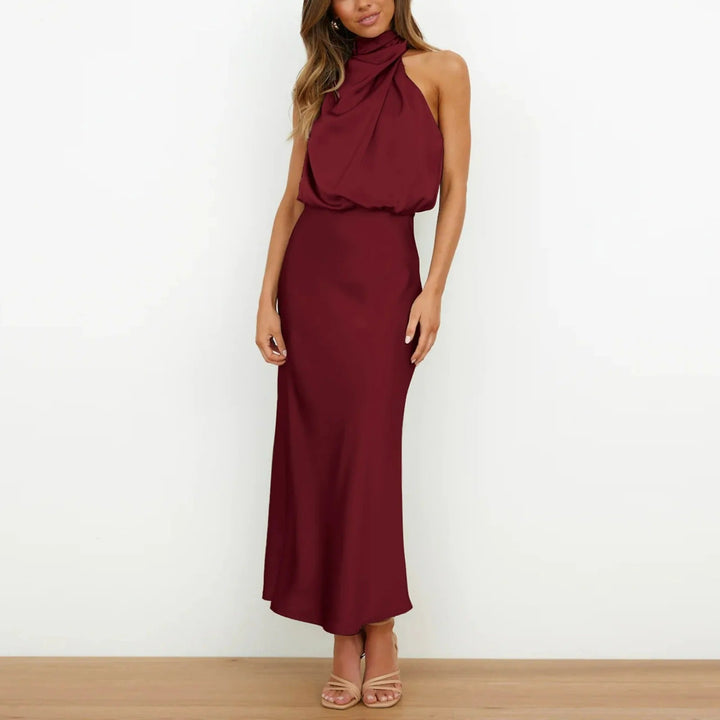 Noevala | Robe de fête en satinv