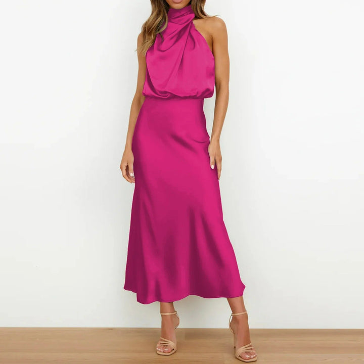 Noevala | Robe de fête en satinv