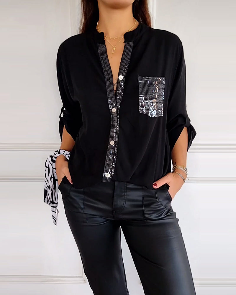 Viellea | Chemise Décontractée Manches Longues pour Femmes