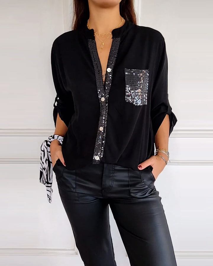 Viellea | Chemise Décontractée Manches Longues pour Femmes