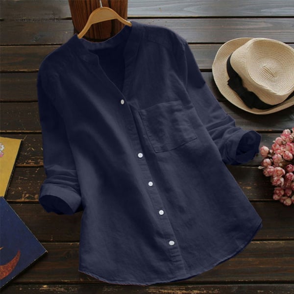 Laosiara | Chemisier rétro à broderie pour femmes