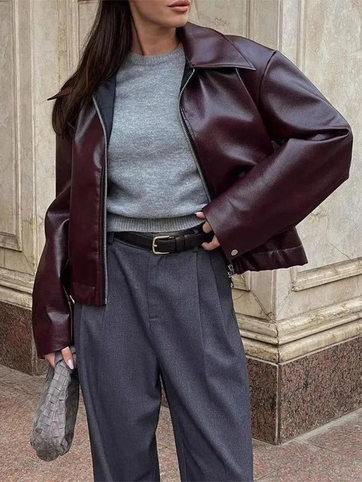 Vielleasa | Veste en cuir vegan pour femme