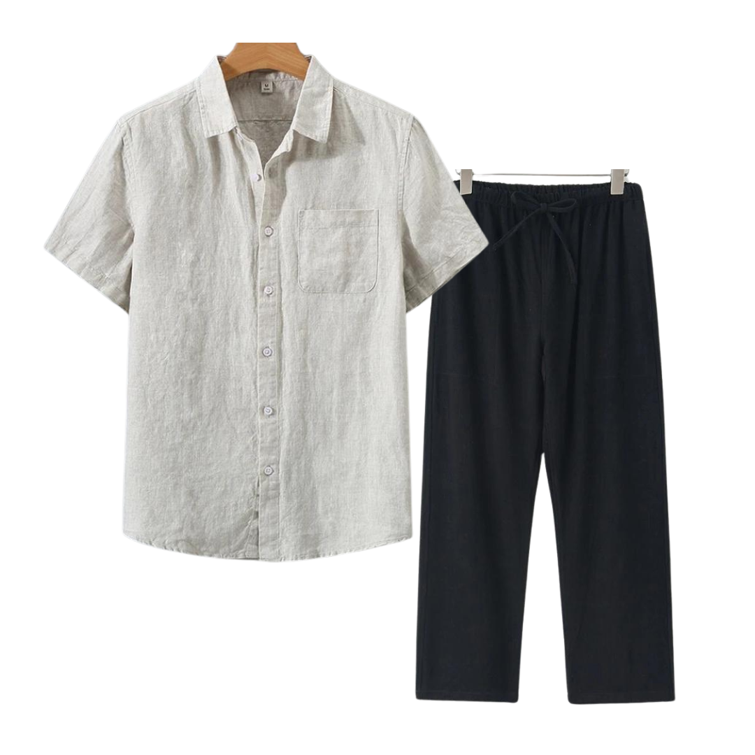 Luoraex | Chemise Et Pantalon Décontractés