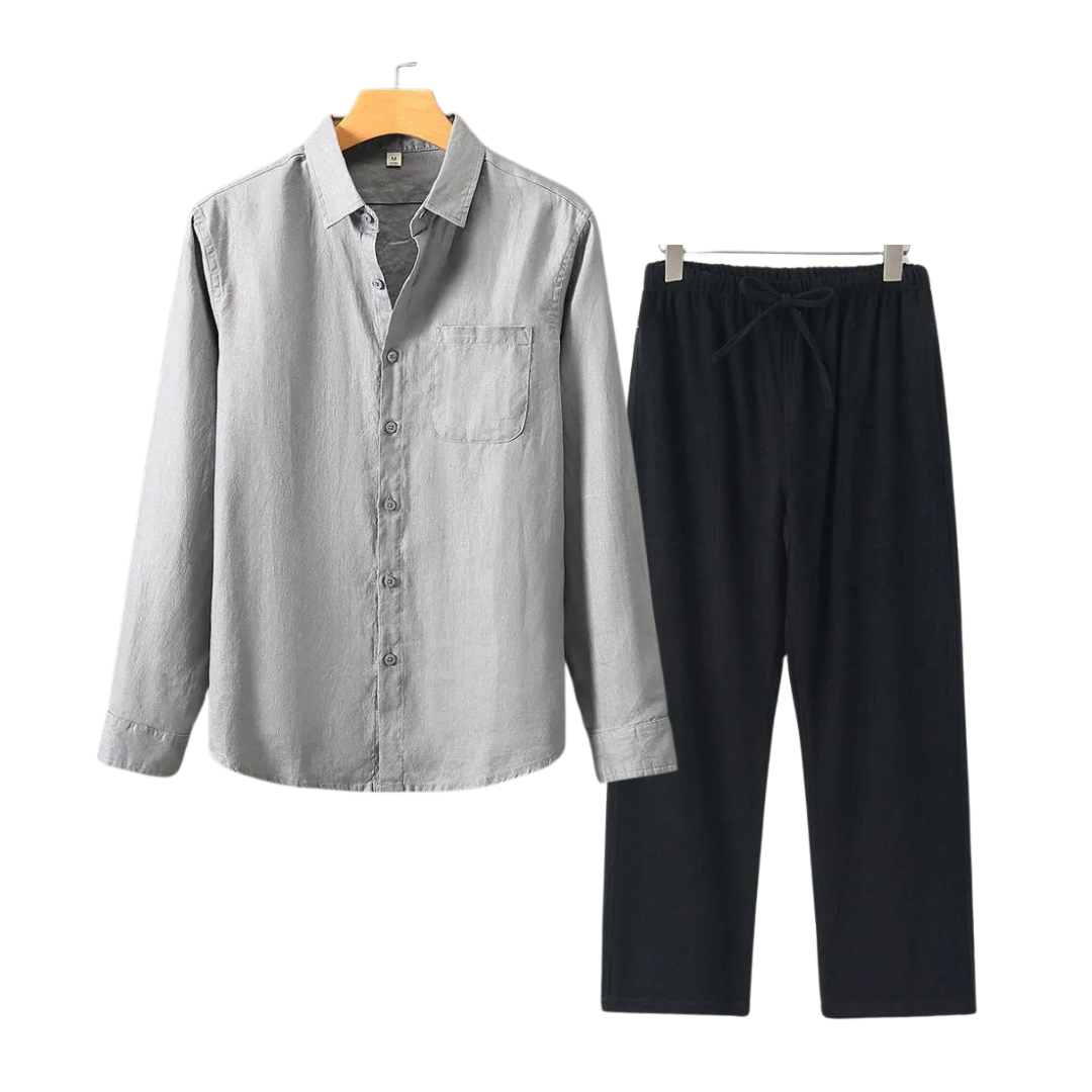 Saunan | Chemise Décontractée Été Homme
