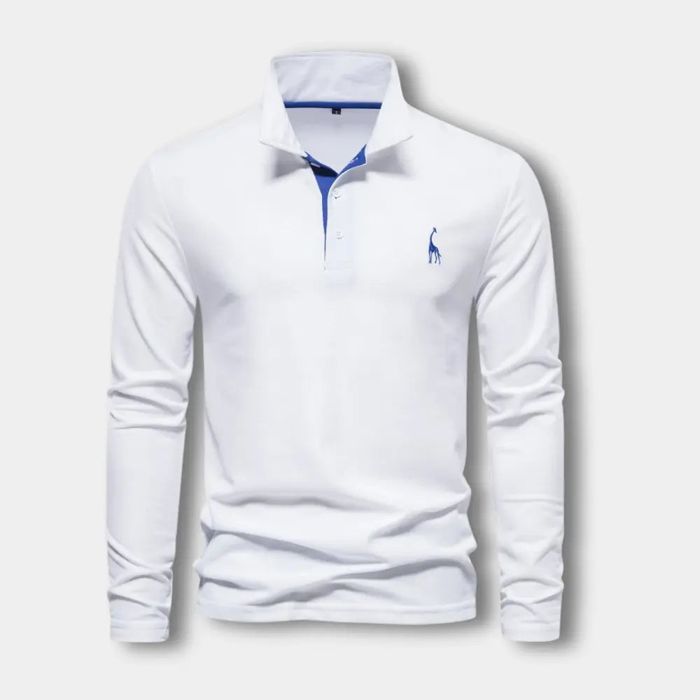 Niorar manches longues avec col ouvert contrasté pour Homme – Spence