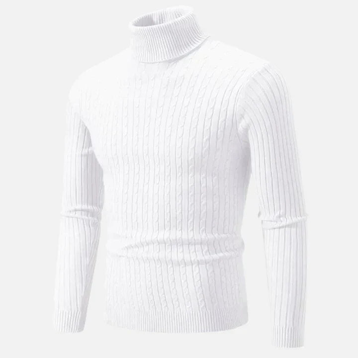 Noorax | Pull col roulé en maille pour hommes