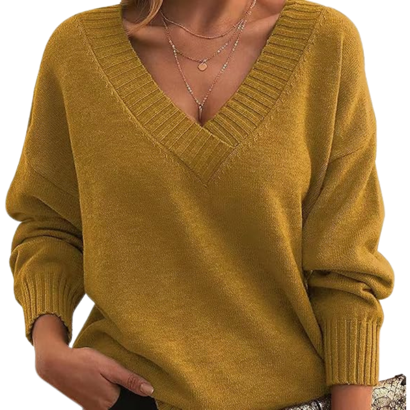Liira | Pull en cachemire col en V pour femmes