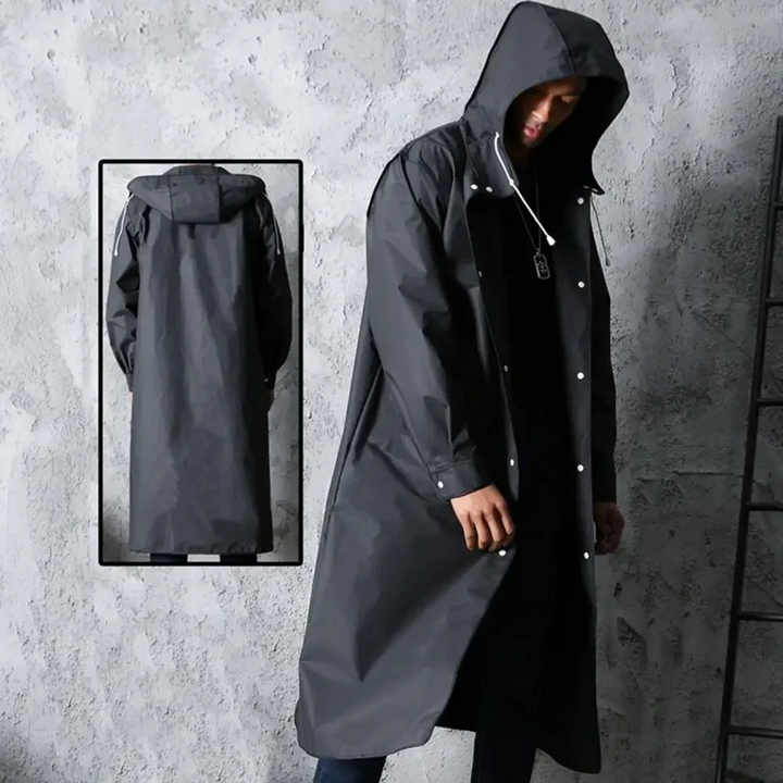 Reosial | Manteau de pluie long imperméable homme