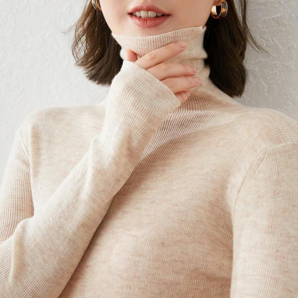 Muenasa | Pull Gola Haute Élégant Pour Femmes