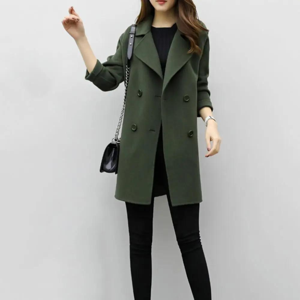 Luinara | Manteau Slim En Laine Pour Femmes