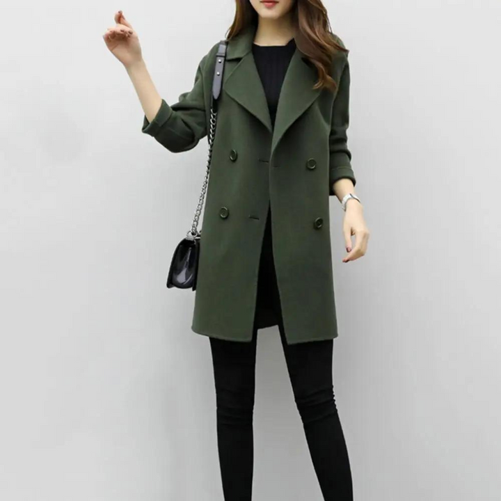 Luinara | Manteau Slim En Laine Pour Femmes