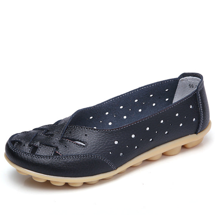 Naellera | Ballerines en cuir confortables