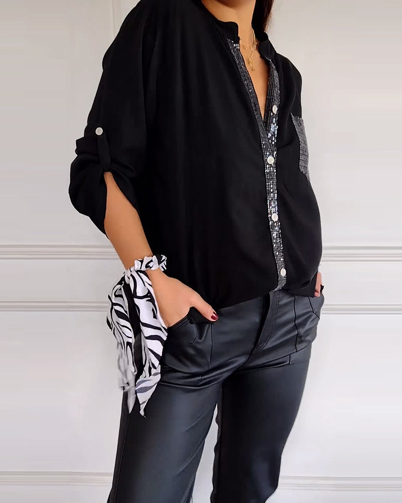 Viellea | Chemise Décontractée Manches Longues pour Femmes