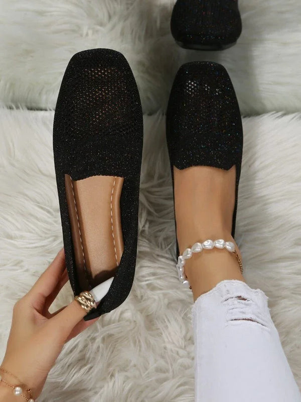 Muria | Chaussures plates basses d'été à bout rond pour femmes