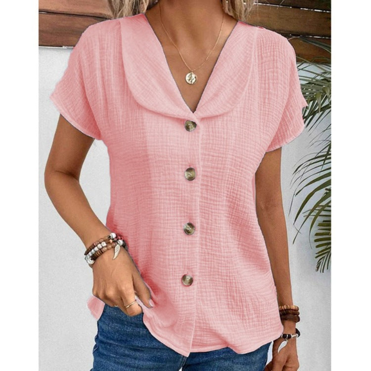 Viosiaxa | T-shirt à boutons