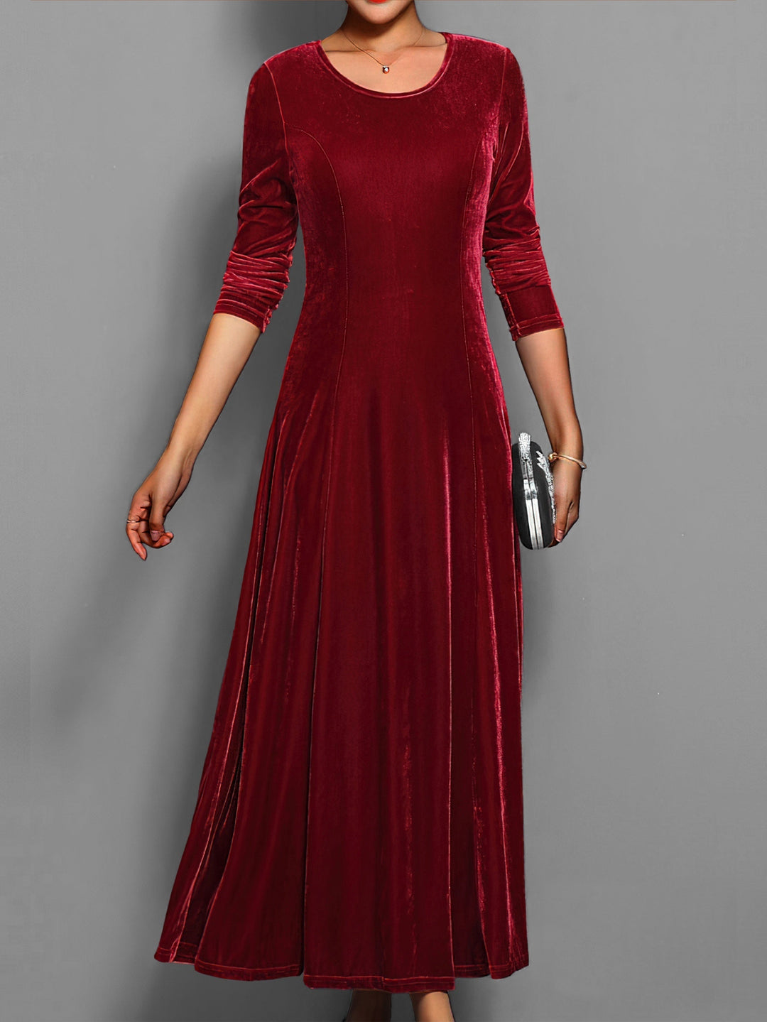 Lainama | Robe mi-longue élégante pour femmes