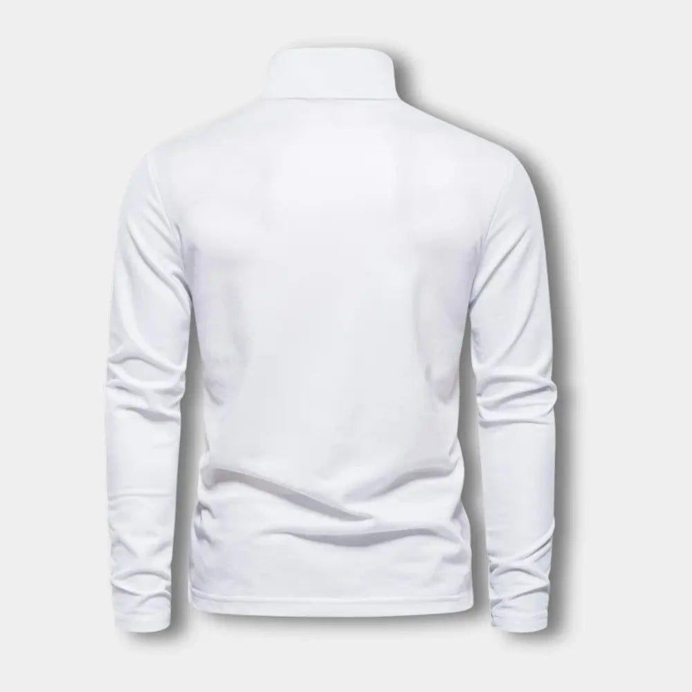 Niorar manches longues avec col ouvert contrasté pour Homme – Spence
