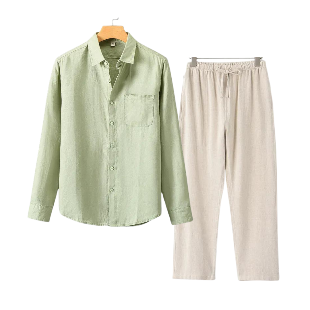 Saunan | Chemise Décontractée Été Homme