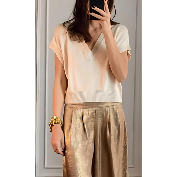 Raarra | Pantalon élégant à taille haute