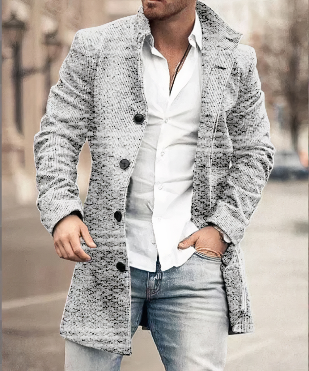 Vaunan | Trench-coat élégant pour hommes