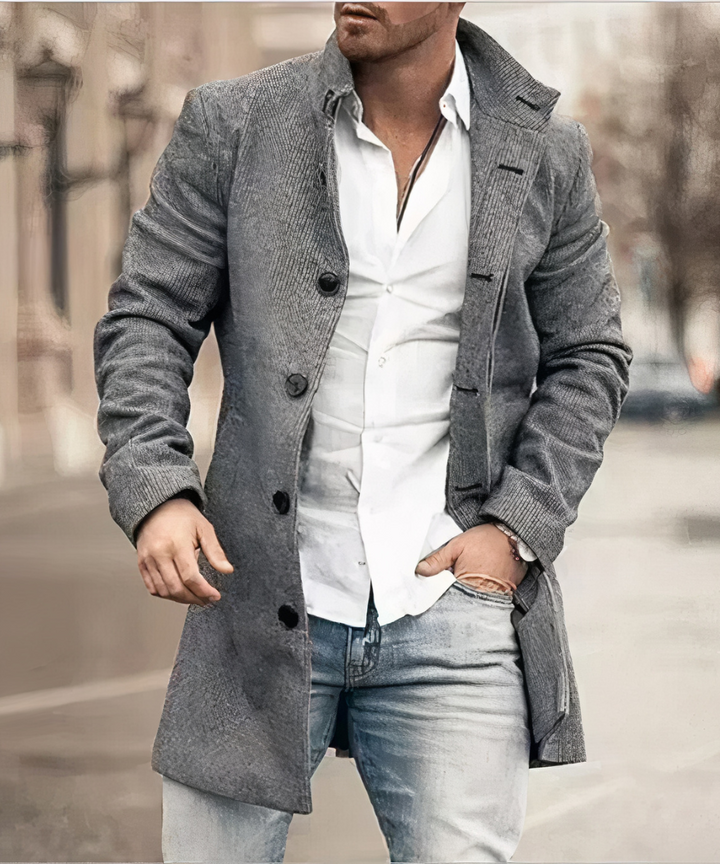 Vaunan | Trench-coat élégant pour hommes