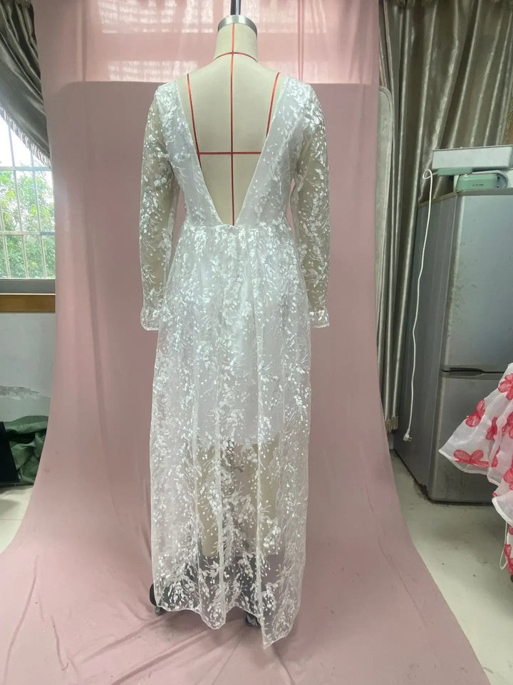 Veonnama | Élégante robe maxi de soirée pour femmes