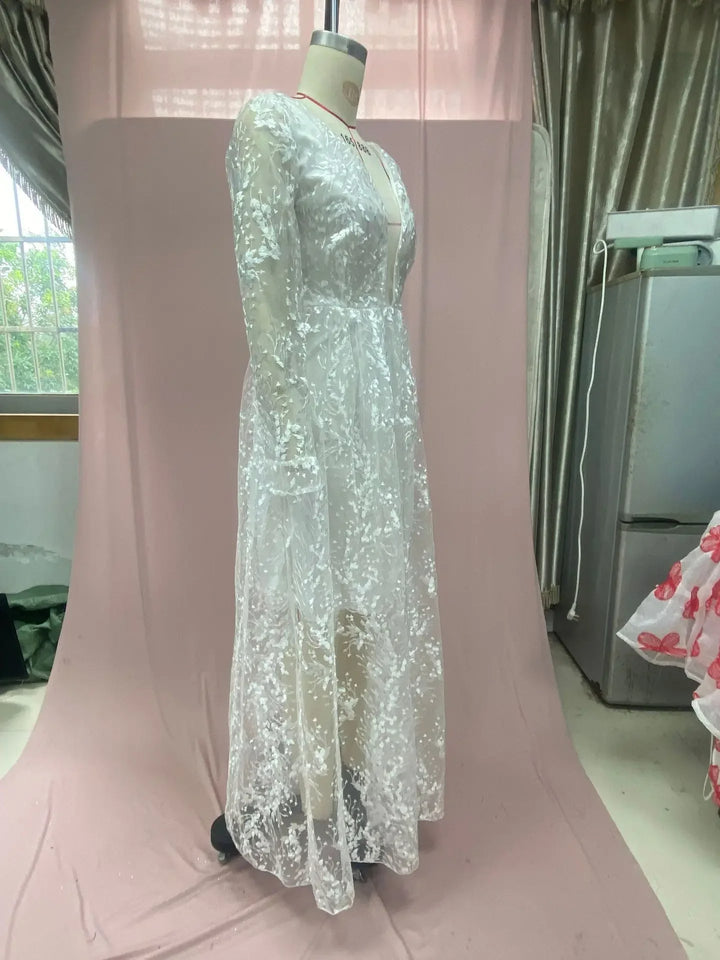 Veonnama | Élégante robe maxi de soirée pour femmes