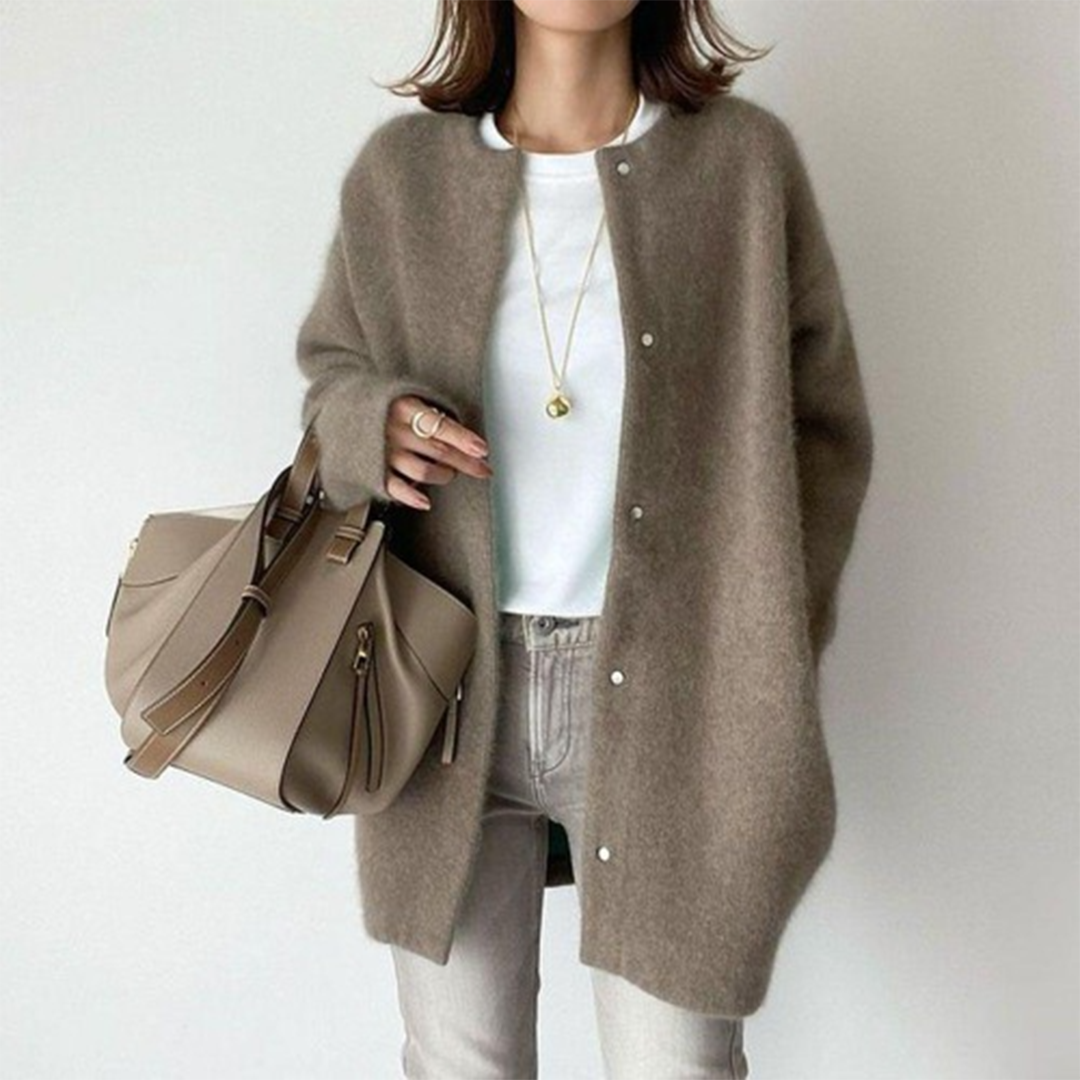 Muiraxa | Manteau d'automne en laine pour femmes