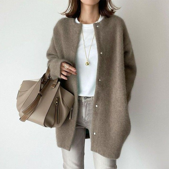Muiraxa | Manteau d'automne en laine pour femmes