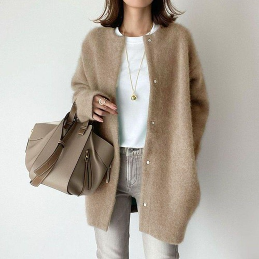 Muiraxa | Manteau d'automne en laine pour femmes