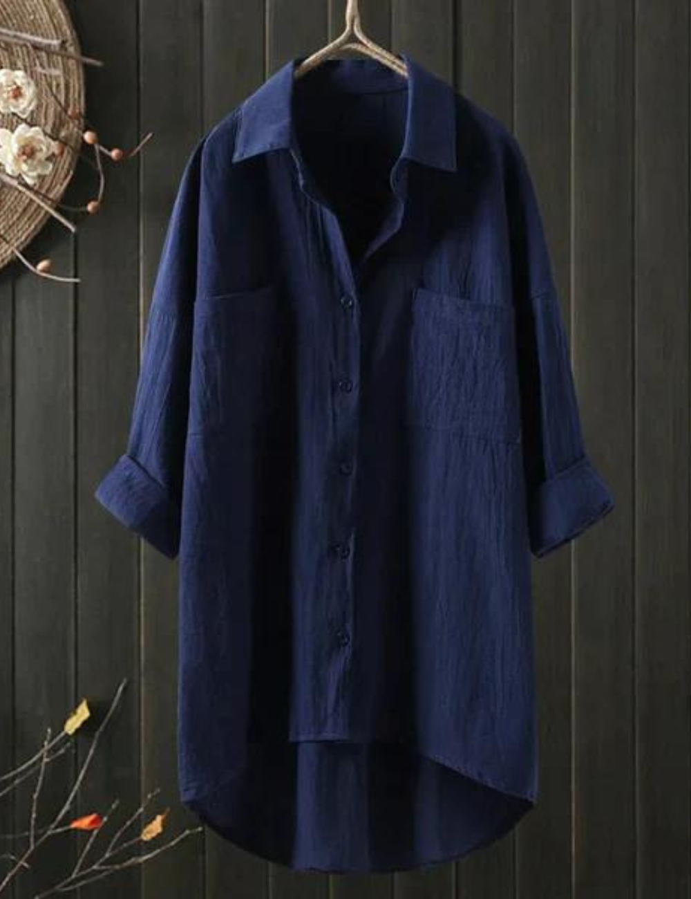 Reanara | Robe chemisier confortable